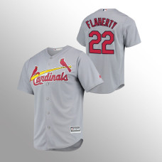 Jack Flaherty St. Louis Cardinals Gray Cool Base Road Official Player Jersey