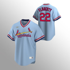 Jack Flaherty St. Louis Cardinals Light Blue Cooperstown Collection Road Jersey