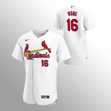 Men's St. Louis Cardinals Kolten Wong Authentic White 2020 Home Jersey