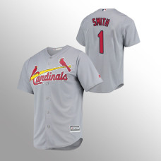 Ozzie Smith St. Louis Cardinals Gray Cool Base Road Official Player Jersey