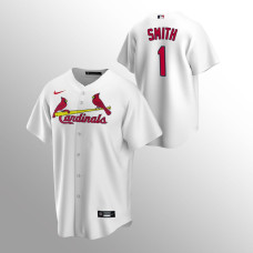 Men's St. Louis Cardinals Ozzie Smith #1 White Replica Home Jersey