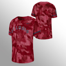 Men's St. Louis Cardinals Red Authentic Collection Camo Jersey