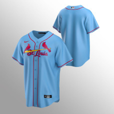 Men's St. Louis Cardinals Replica Light Blue Alternate Jersey