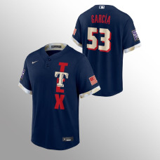 Adolis Garcia Texas Rangers Navy 2021 MLB All-Star Game Replica Jersey