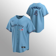 Toronto Blue Jays George Springer Powder Blue Replica Alternate Jersey