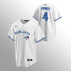 Toronto Blue Jays George Springer White Replica Home Jersey