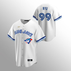 Hyun-Jin Ryu Toronto Blue Jays White Cooperstown Collection Home Jersey