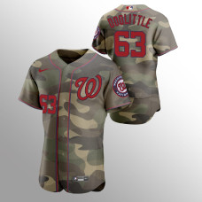 Men's Washington Nationals Sean Doolittle 2021 Armed Forces Day Camo Authentic Jersey
