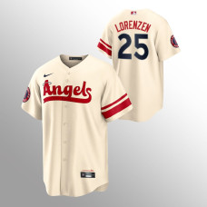 Angels Michael Lorenzen Cream Replica Jersey 2022 City Connect