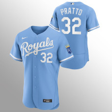 Kansas City Royals #32 Nick Pratto Authentic Powder Blue Jersey