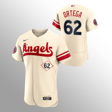 Cream Angels Oliver Ortega 2022 City Connect Jersey Authentic