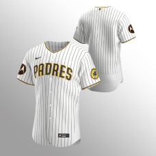 San Diego Padres Authentic Motorola Patch White Jersey