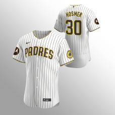 Eric Hosmer San Diego Padres Authentic Motorola Patch White Jersey