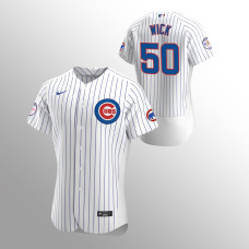 Chicago Cubs Jersey Rowan Wick Wick #50 Authentic Home