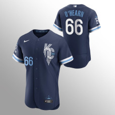 Ryan O'Hearn Kansas City Royals Authentic 2022 City Connect Navy Jersey