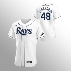 Tampa Bay Rays Jersey Ryan Yarbrough White #48 Authentic