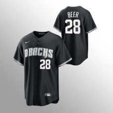 Arizona Diamondbacks Seth Beer Black White #28 Replica Official Jersey