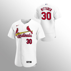 Authentic Nick Wittgren St. Louis Cardinals Home White Jersey