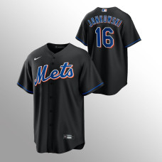 Travis Jankowski Black Mets Jersey Replica Alternate