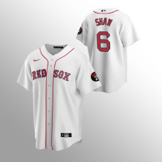 Red Sox Travis Shaw Jersey White Replica Home