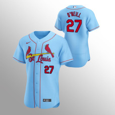 Light Blue Authentic Cardinals Tyler O'Neill Jersey Alternate