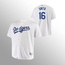 Los Angeles Dodgers Will Smith White #16 Big & Tall Replica Jersey