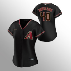 Women's Arizona Diamondbacks Madison Bumgarner Black Replica Alternate Jersey