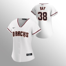 Women's Arizona Diamondbacks Robbie Ray White 2020 Replica Home Jersey