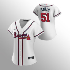 Women's Atlanta Braves Will Smith White 2020 Replica Home Jersey