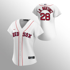 Women's Boston Red Sox J.D. Martinez White 2020 Replica Home Jersey