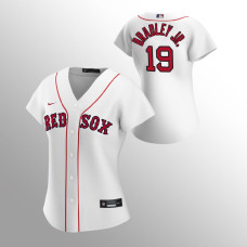 Women's Boston Red Sox Jackie Bradley Jr. White 2020 Replica Home Jersey