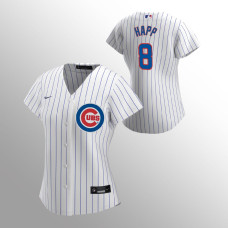 Women's Chicago Cubs Ian Happ White 2020 Replica Home Jersey