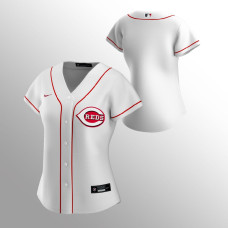 Women's Cincinnati Reds Replica White Home Jersey