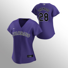 Women's Colorado Rockies Nolan Arenado Purple 2020 Replica Alternate Jersey