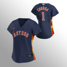 Women's Houston Astros Carlos Correa Navy 2020 Replica Alternate Jersey