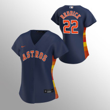 Women's Houston Astros Josh Reddick Navy 2020 Replica Alternate Jersey