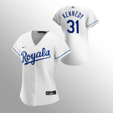 Women's Kansas City Royals Ian Kennedy White 2020 Replica Home Jersey