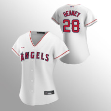 Women's Los Angeles Angels Andrew Heaney White 2020 Replica Home Jersey