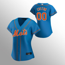 Women's New York Mets Custom Royal 2020 Replica Alternate Jersey