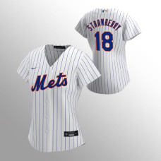 Women's New York Mets Darryl Strawberry White 2020 Replica Home Jersey