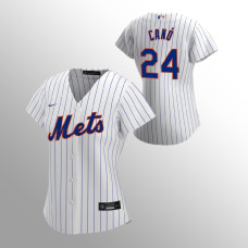 Women's New York Mets Robinson Cano White 2020 Replica Home Jersey