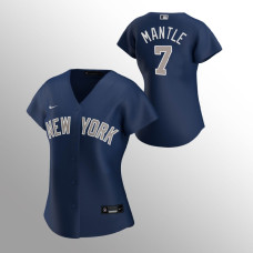 Women's New York Yankees Mickey Mantle Navy 2020 Replica Alternate Jersey