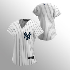 Women's New York Yankees Replica White Home Jersey