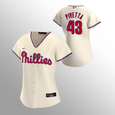 Women's Philadelphia Phillies Nick Pivetta Cream 2020 Replica Alternate Jersey