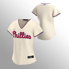 Women's Philadelphia Phillies Replica Cream Alternate Jersey