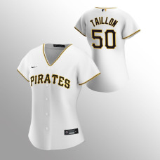 Women's Pittsburgh Pirates Jameson Taillon White 2020 Replica Home Jersey