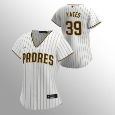 Women's San Diego Padres Kirby Yates White Replica 2020 Home Jersey