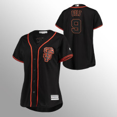 Women's San Francisco Giants Brandon Belt Black Cool Base Player Jersey