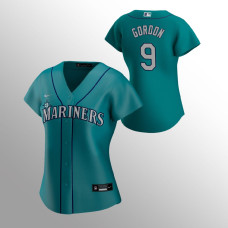 Women's Seattle Mariners Dee Gordon Aqua 2020 Replica Alternate Jersey