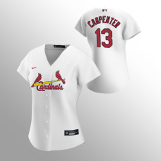 Women's St. Louis Cardinals Matt Carpenter White 2020 Replica Home Jersey